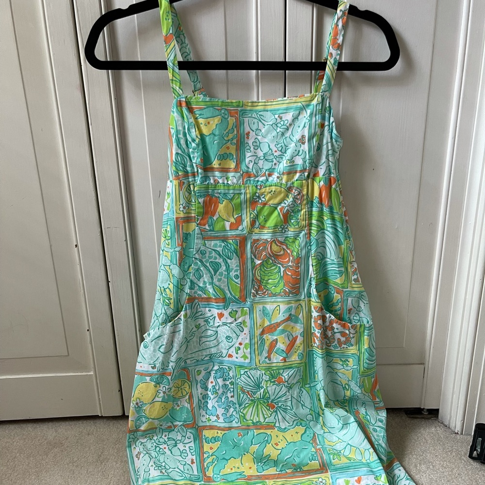 Lilly Pulitzer fish print dress size 0